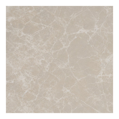 Prag Couchtisch - Couchtisch, Marmor -Look, rund, beige Set von 2