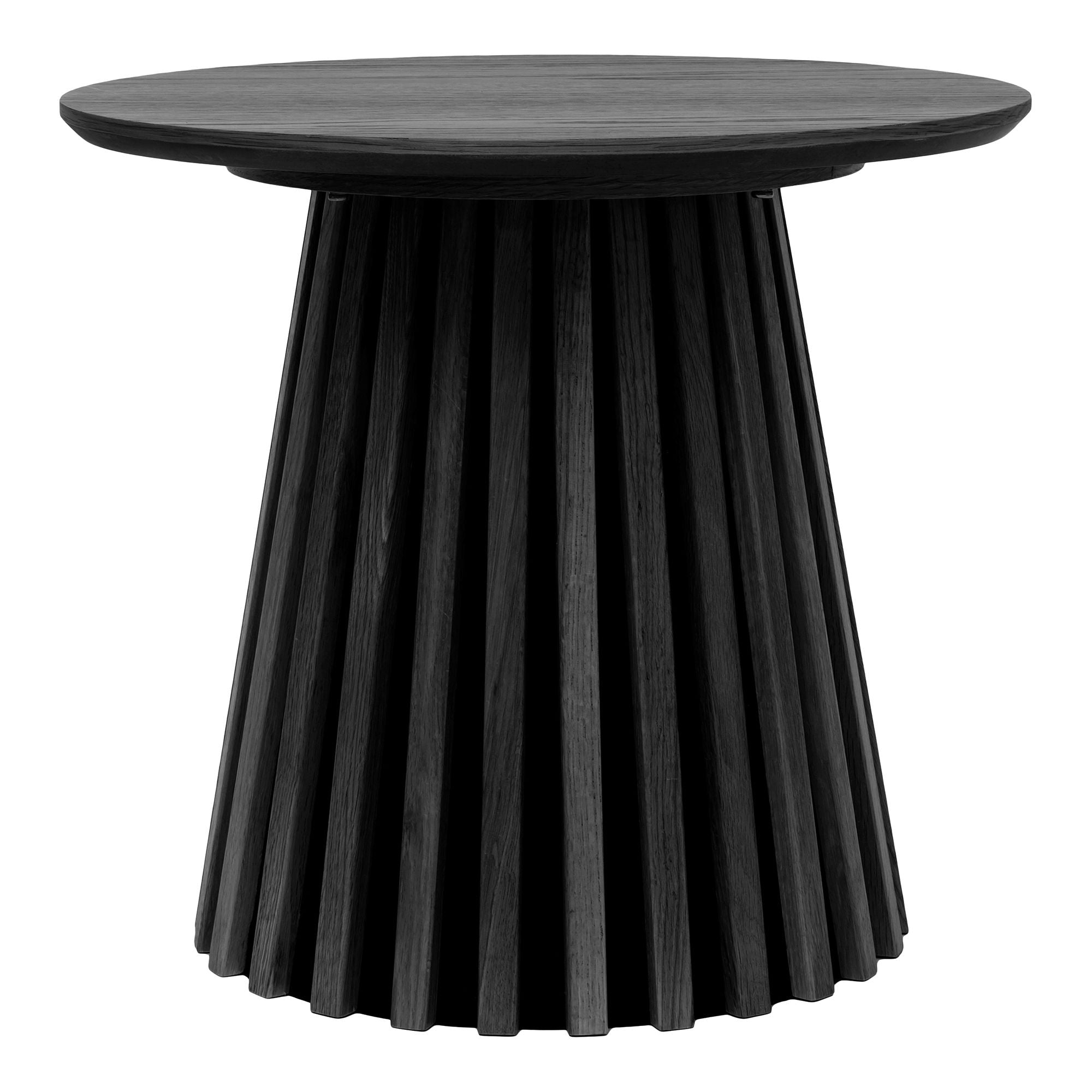 Osaka Corner Table - Ecktisch, Egefins, schwarz Ø50x45 cm
