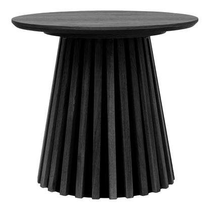 Osaka Corner Table - Ecktisch, Egefins, schwarz Ø50x45 cm