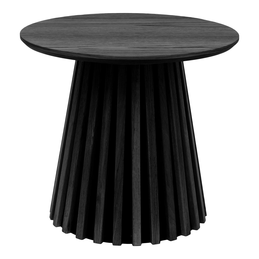 Osaka Corner Table - Ecktisch, Egefins, schwarz Ø50x45 cm