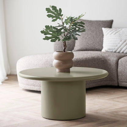 Nagano Couchtisch - Couchtisch, Grün Ø80x40 cm