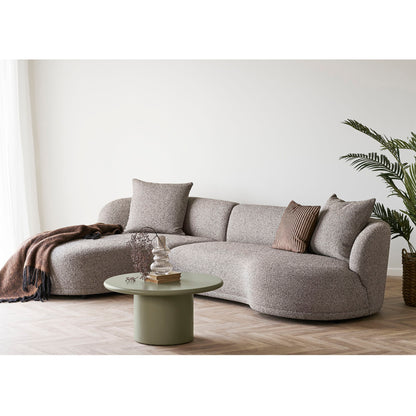 Nagano Couchtisch - Couchtisch, Grün Ø80x40 cm