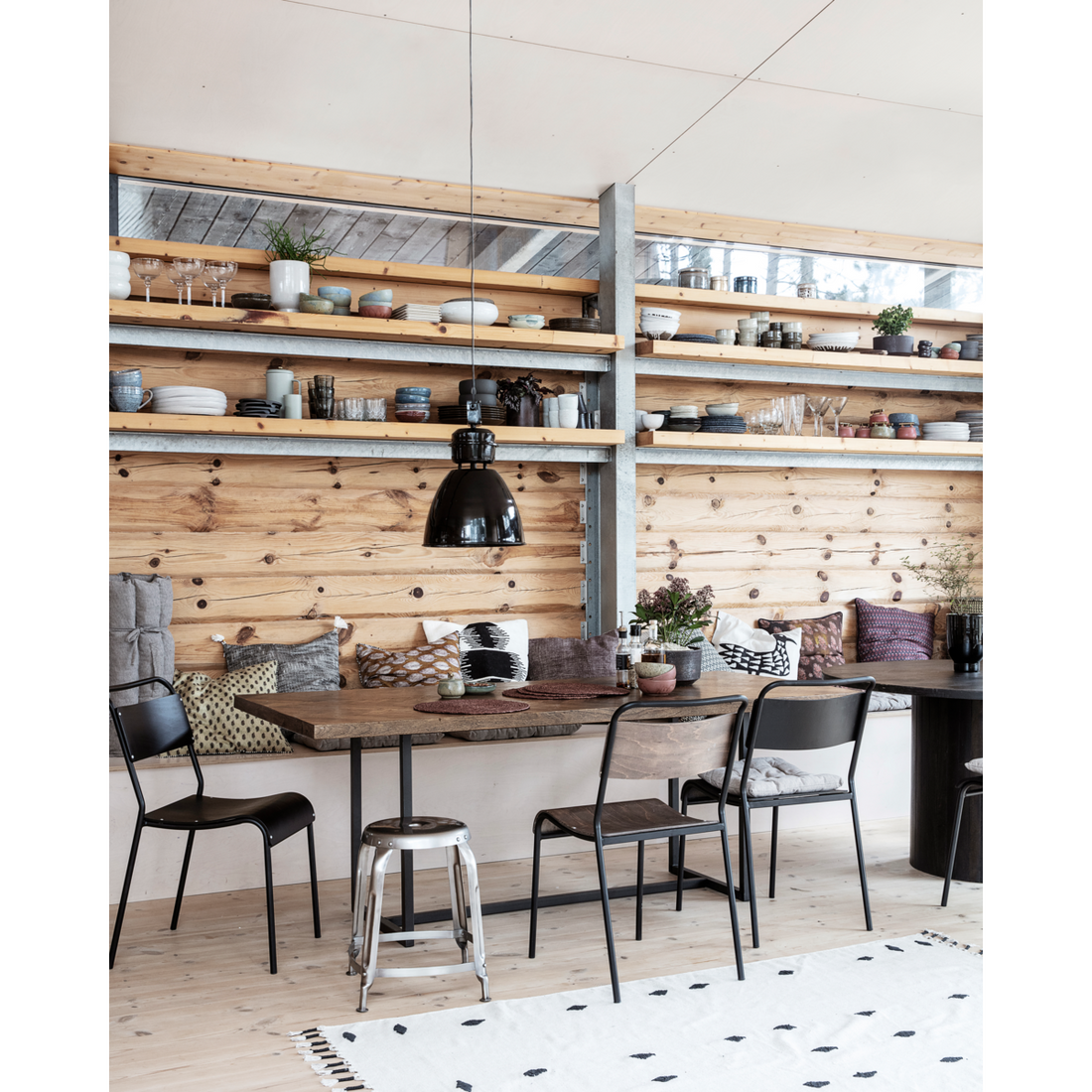 Esstisch, HD -Kante, Natur