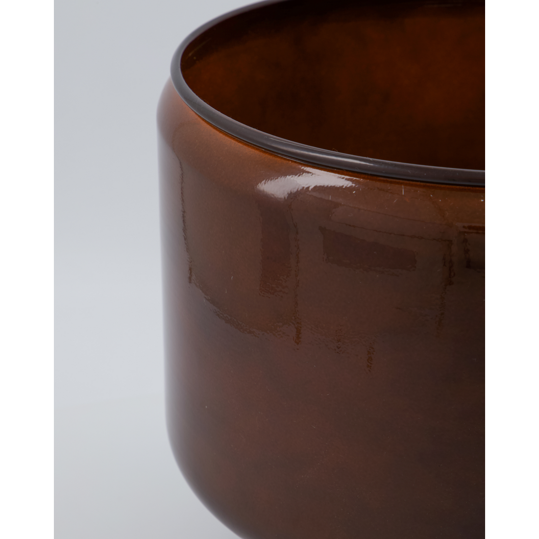 Kräutertopf, Hdpile, braun