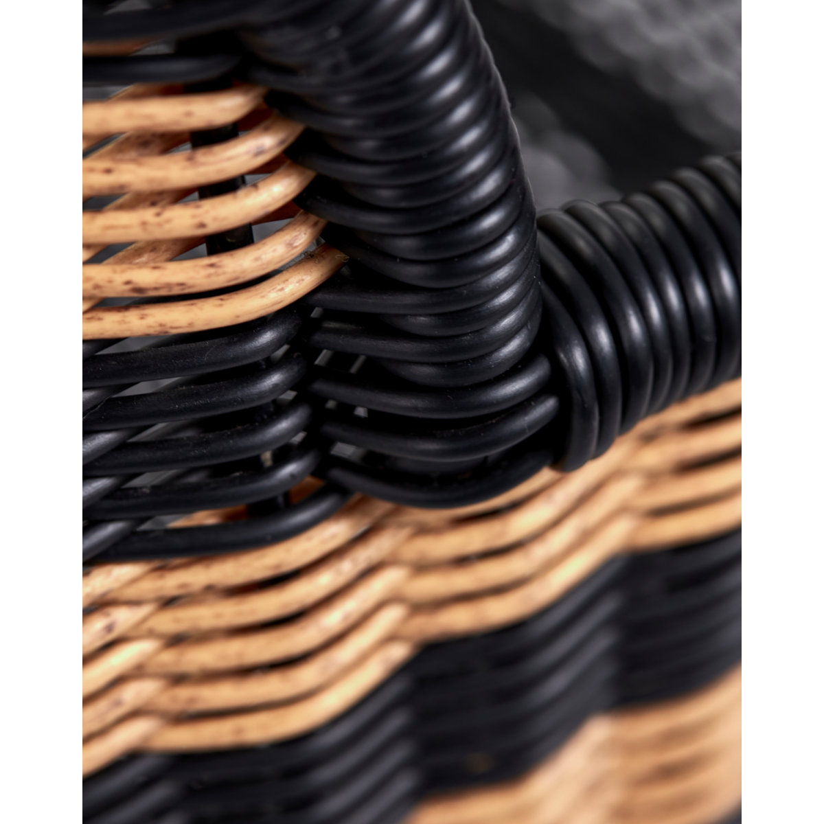 Loungestuhl, Hdhapur, Natur; Schwarz