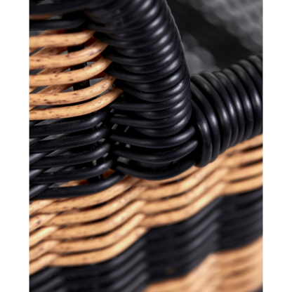 Loungestuhl, Hdhapur, Natur; Schwarz