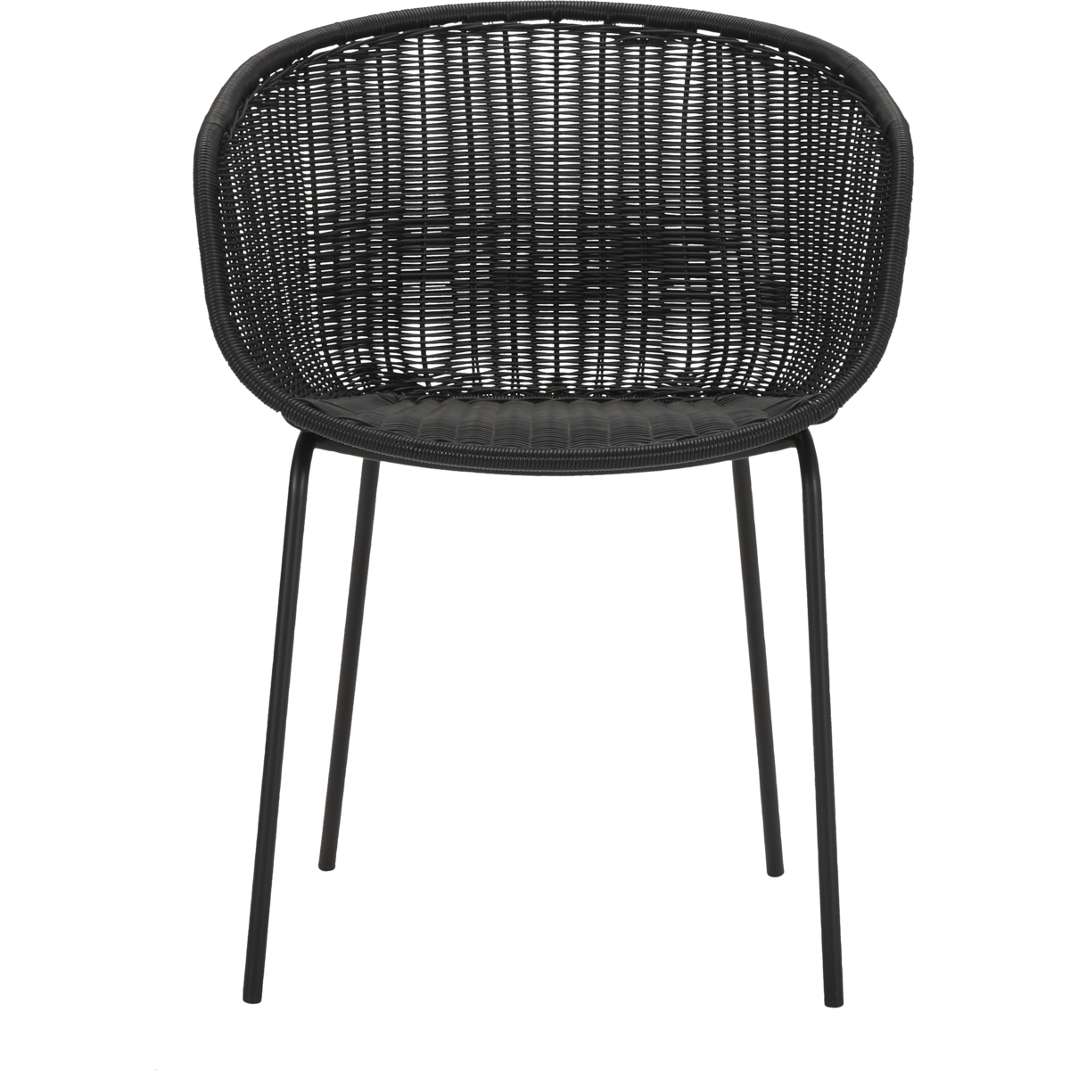 Sessel, Hdhapur, schwarz