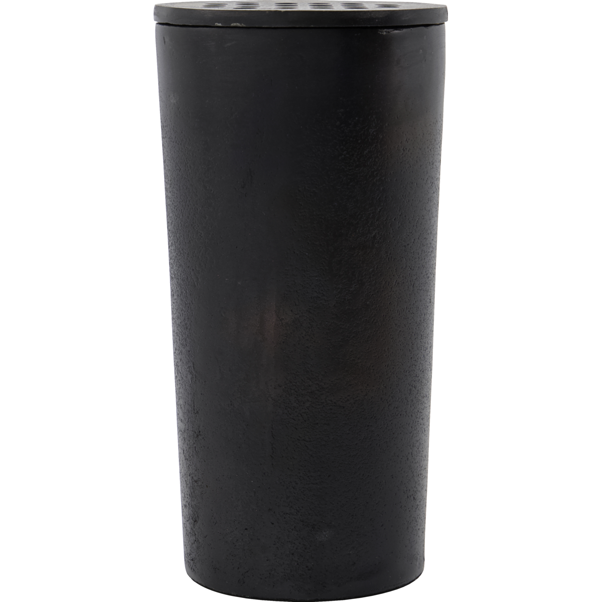 Vase, Hdflow, gebräunter Messing