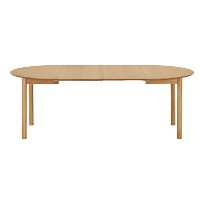 Bundaberg Esstisch - Esstisch, Eichenstrahlen, inkl. Zusätzliche Platten Ø120x120-170-220x75 cm