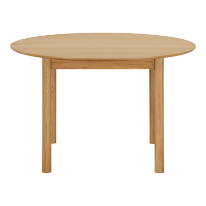 Bundaberg Esstisch - Esstisch, Eichenstrahlen, inkl. Zusätzliche Platten Ø120x120-170-220x75 cm