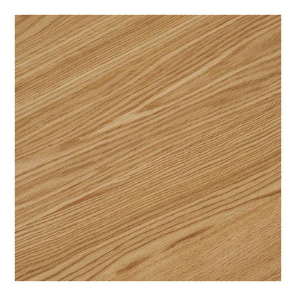 Darwin Esstisch - Esstisch, Eichenfurnier, inkl. eine zusätzliche Platte 180-230x90x75 cm