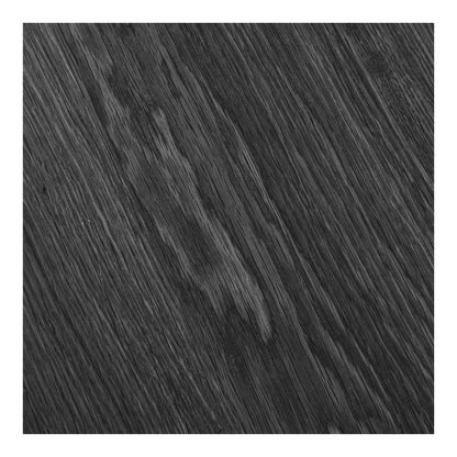 Osaka Esstisch - Esstisch, Eichenstrahlen, schwarz, inkl. Drei ergänzende Platten Ø120x120-160-200-240x75 cm