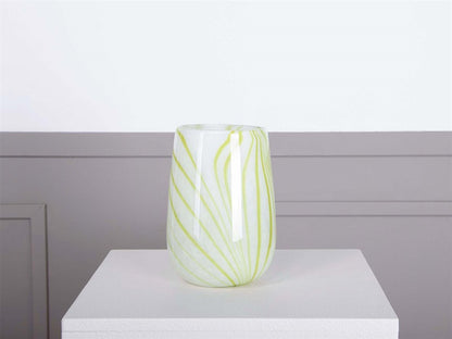 Zinnia Vase, weiß