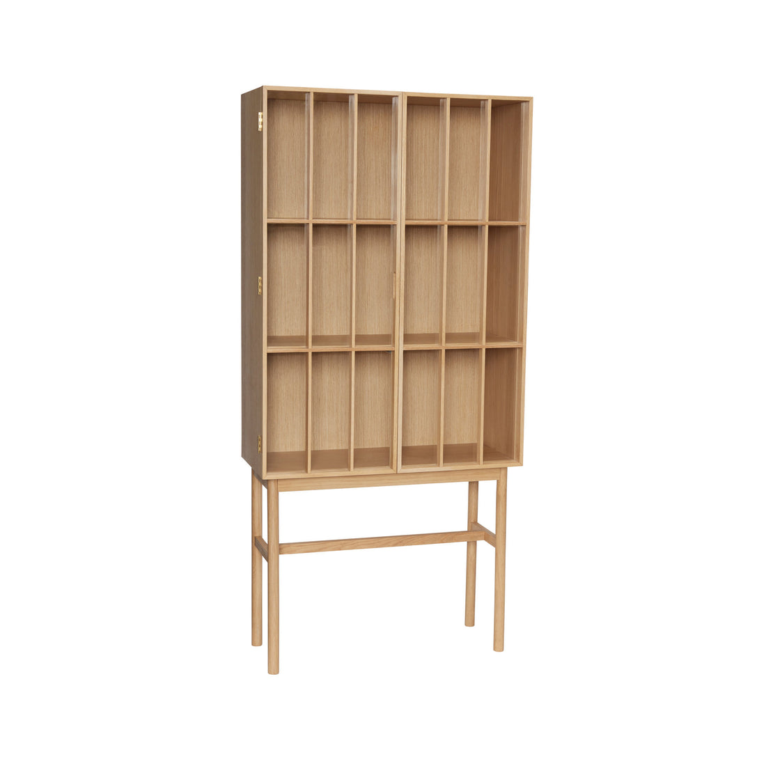 Shoji-Schrank, hoch, naturfarben – 80 x 35 x 170 cm