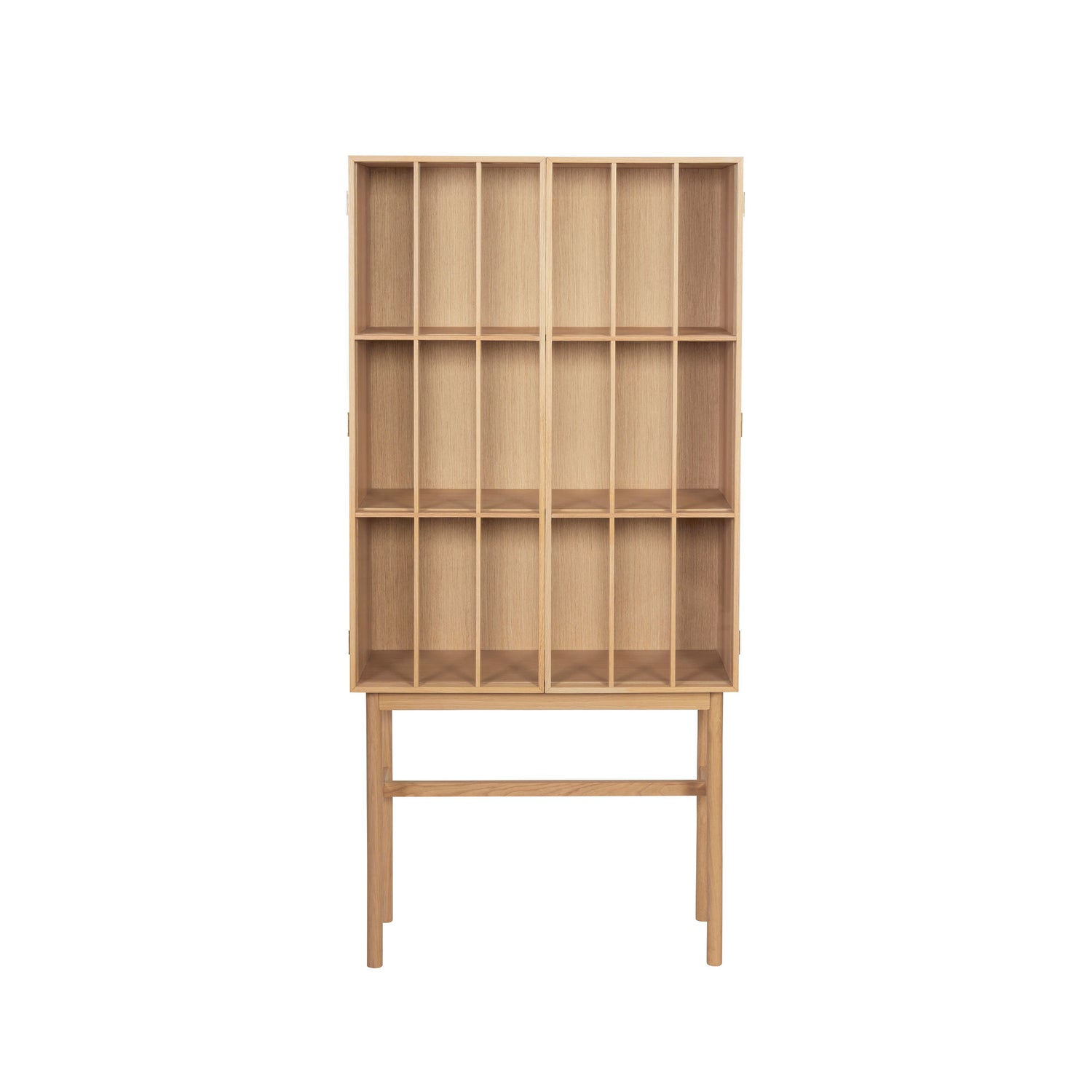 Shoji-Schrank, hoch, naturfarben – 80 x 35 x 170 cm