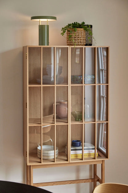 Shoji-Schrank, hoch, naturfarben – 80 x 35 x 170 cm