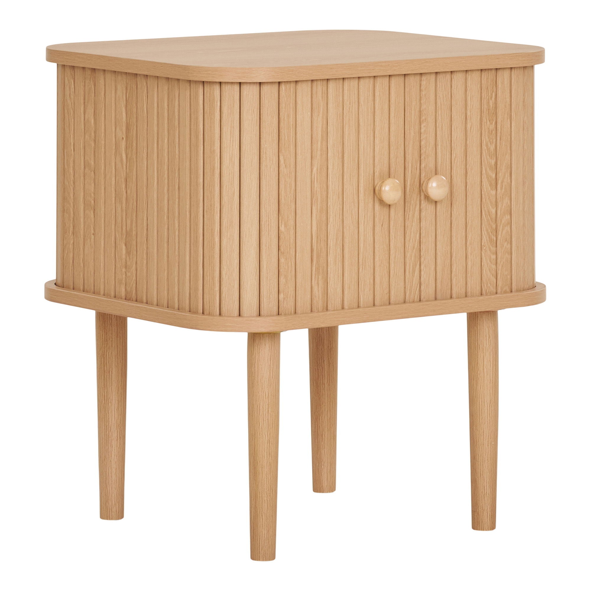 Ecktisch, 2 Türen, Natur&lt;br&gt;45x40x50,5 cm