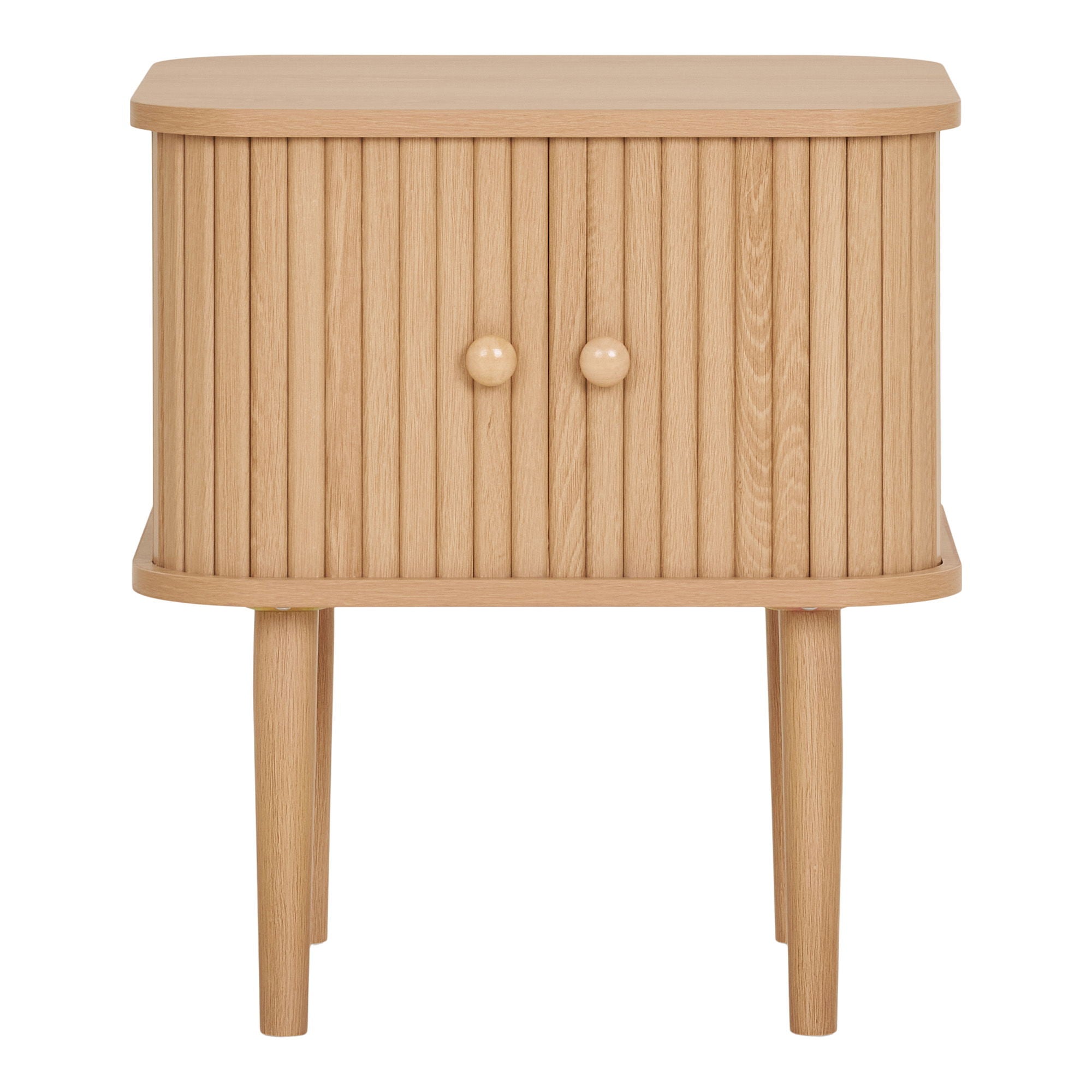 Ecktisch, 2 Türen, Natur&lt;br&gt;45x40x50,5 cm