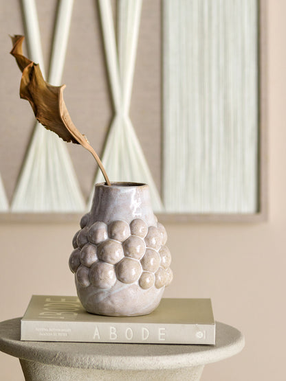 Bloomingville Poldor Vase, Natur, Steinzeug
