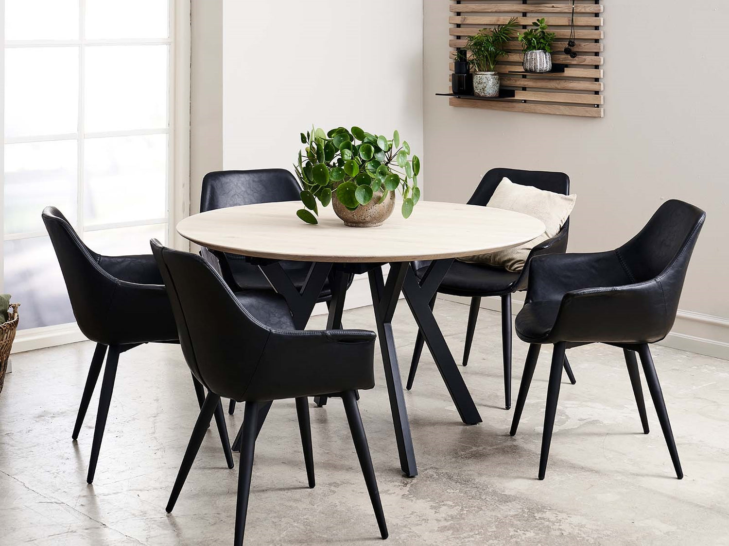 Signe Stuhl, schwarz