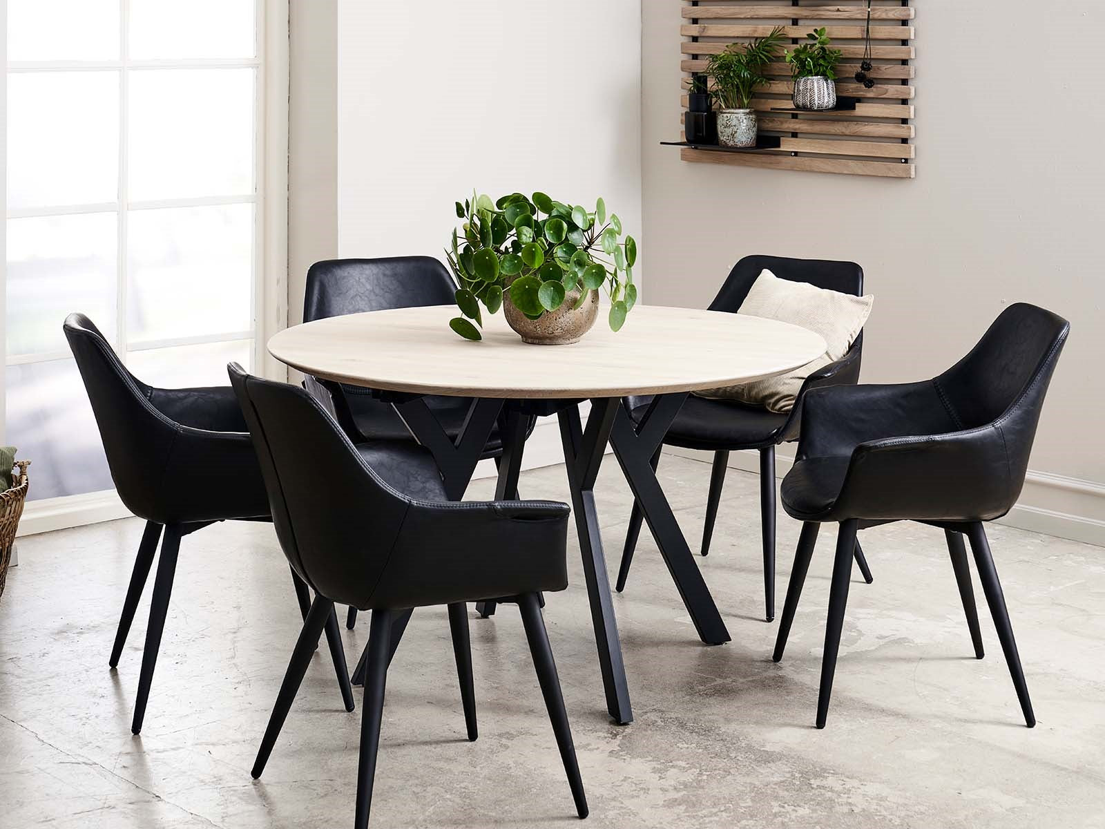 Signe Stuhl, schwarz