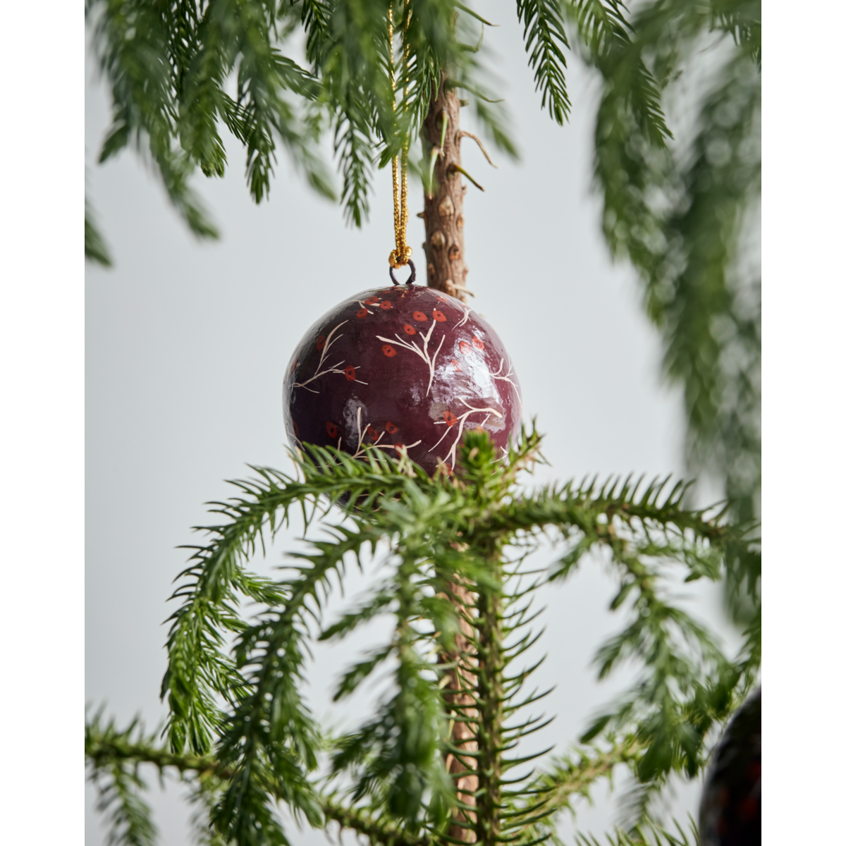 Weihnachtsdekorationen, Hdmache, rot