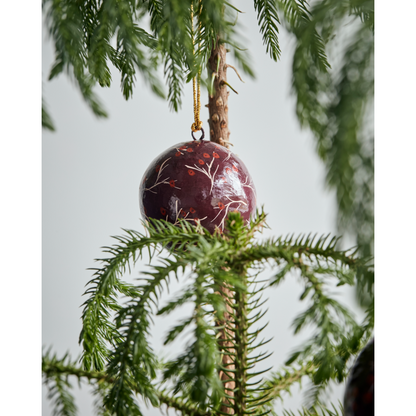 Weihnachtsdekorationen, Hdmache, rot