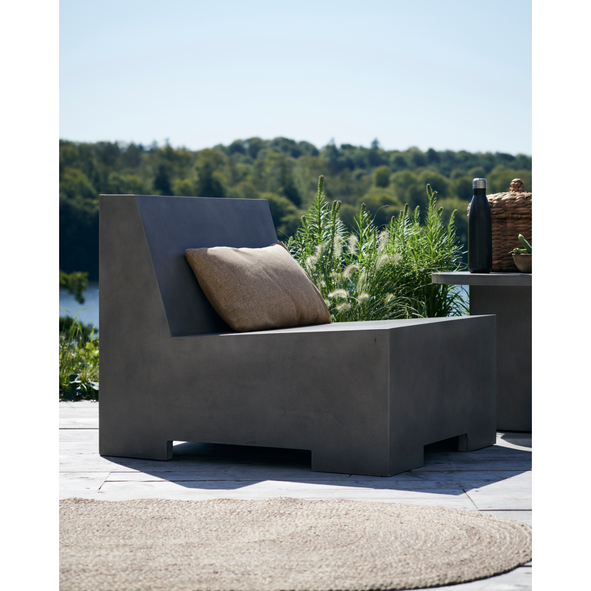 Loungestuhl, Hdloun, Grau