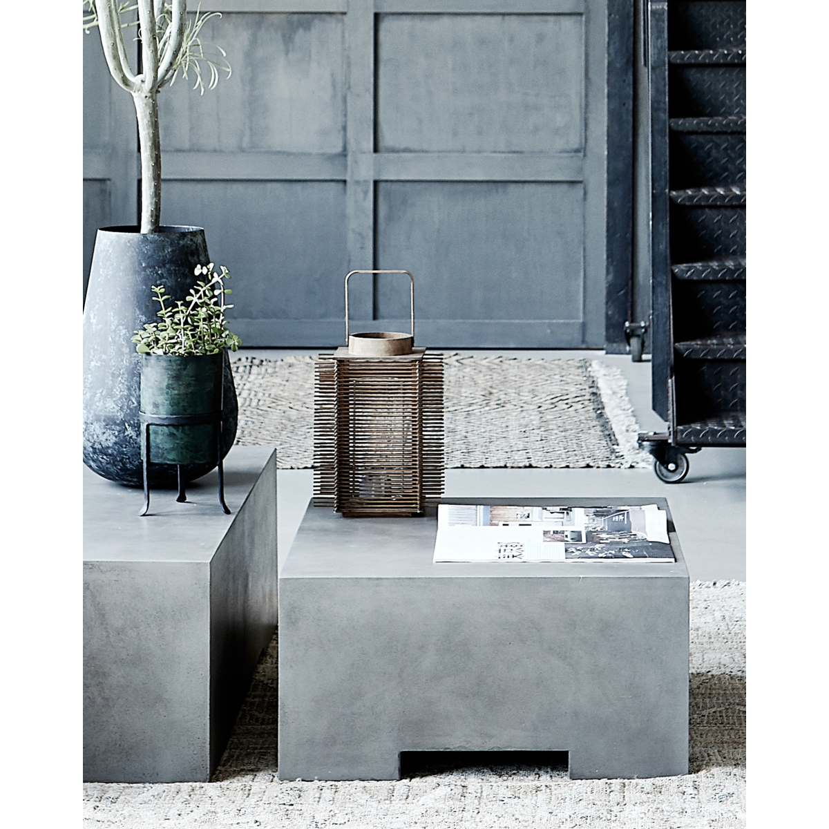 Tabelle, hdCrete, grau