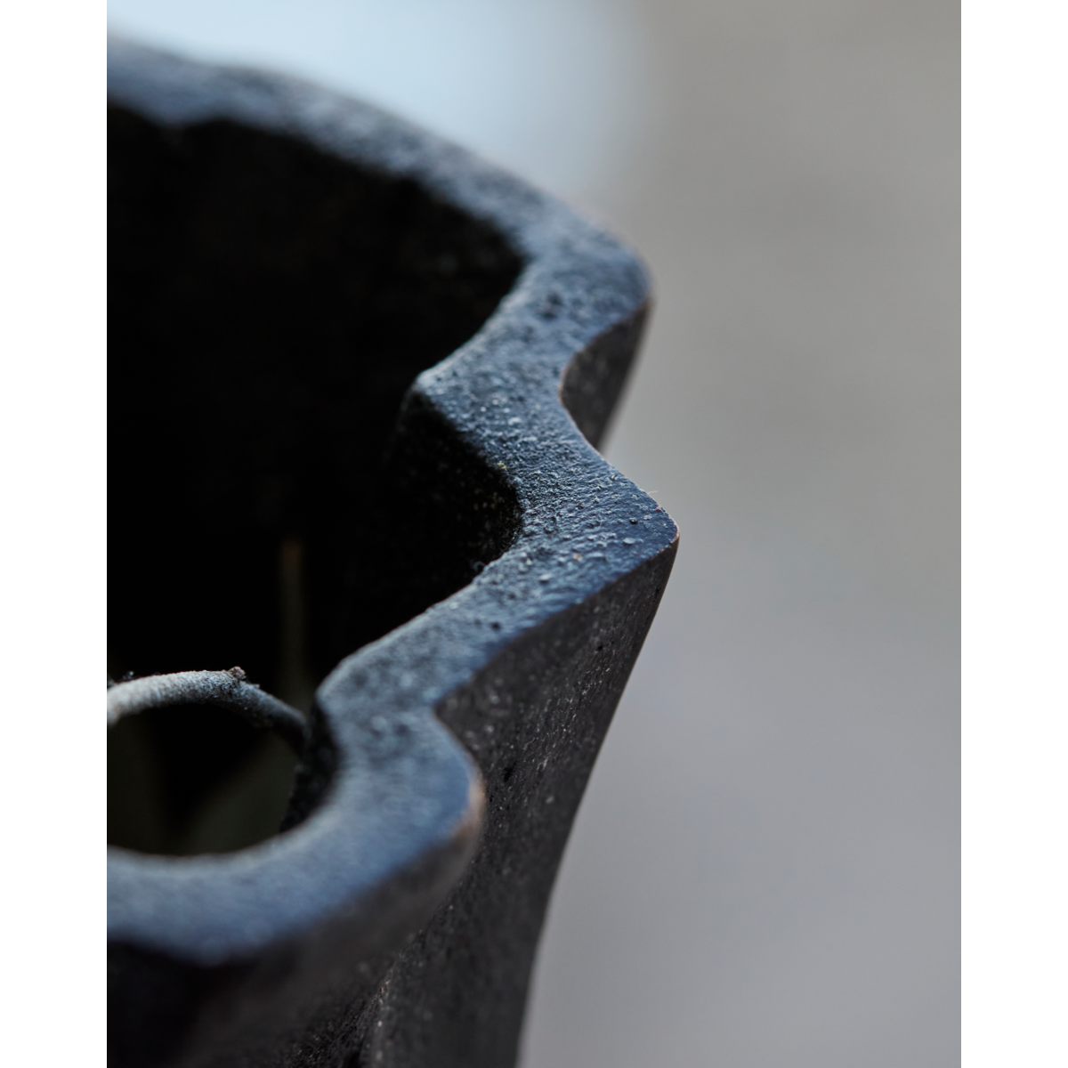 Vase, Hdbuddy, gebräunter Messing