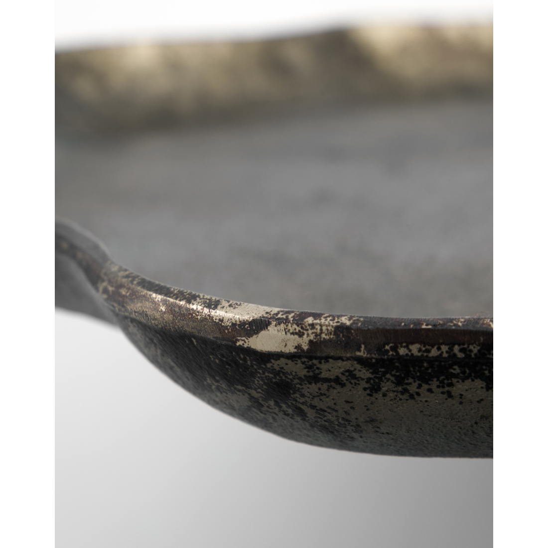 Tablett, Hdtalas, Antique Messing Finish