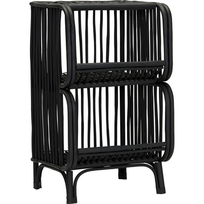 Seitentisch, hdshelf, schwarz
