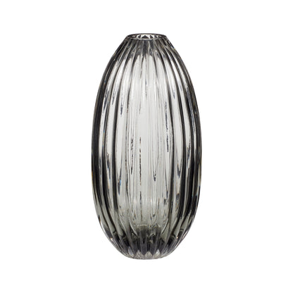 Ripple Vase Grey - Ø15xh30cm