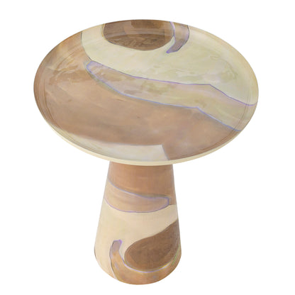 Bloomingville Brooke Side Table, Pink, Metall