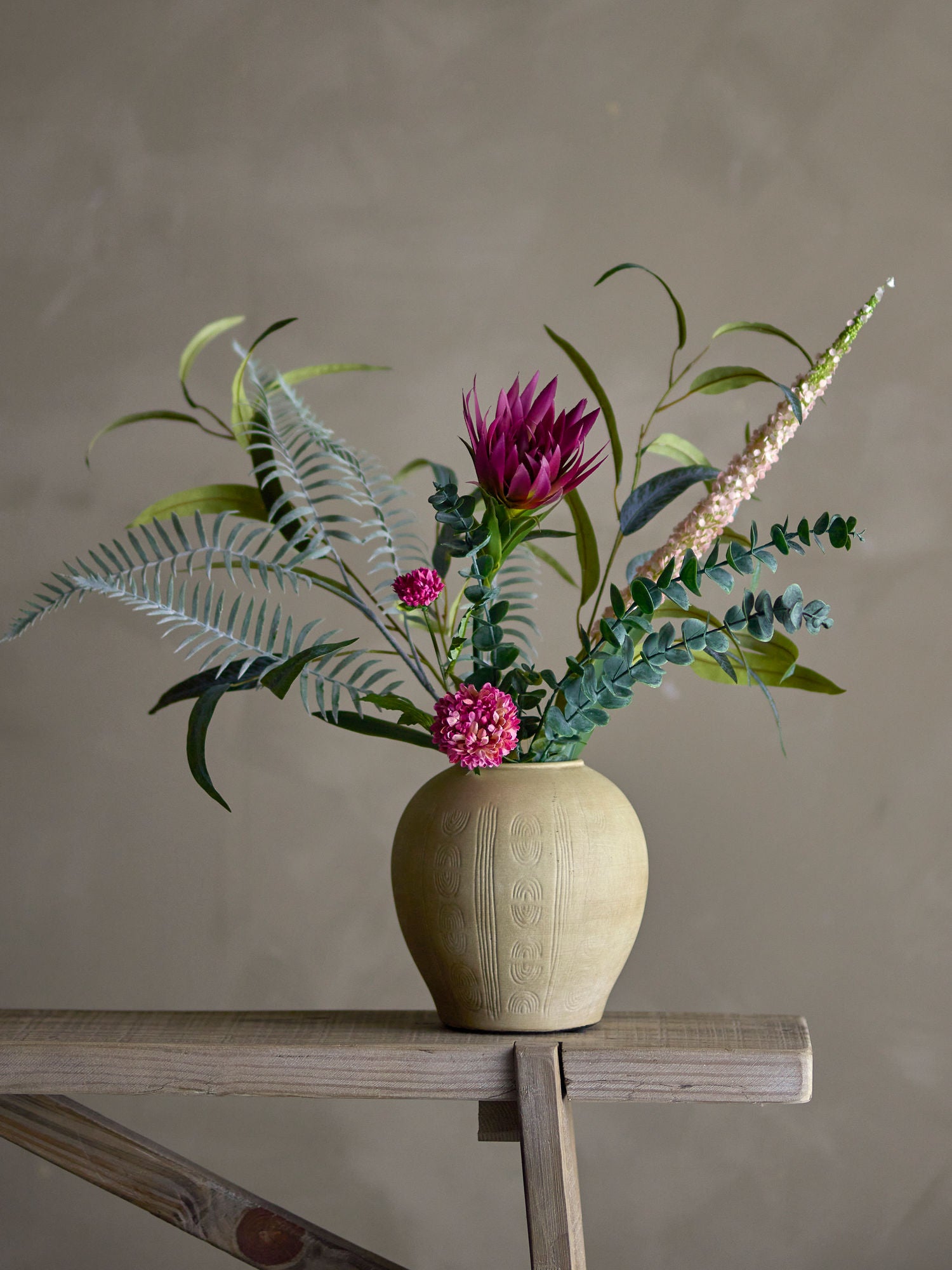 Bloomingville Crown Bouquet, rote, künstliche Blumen