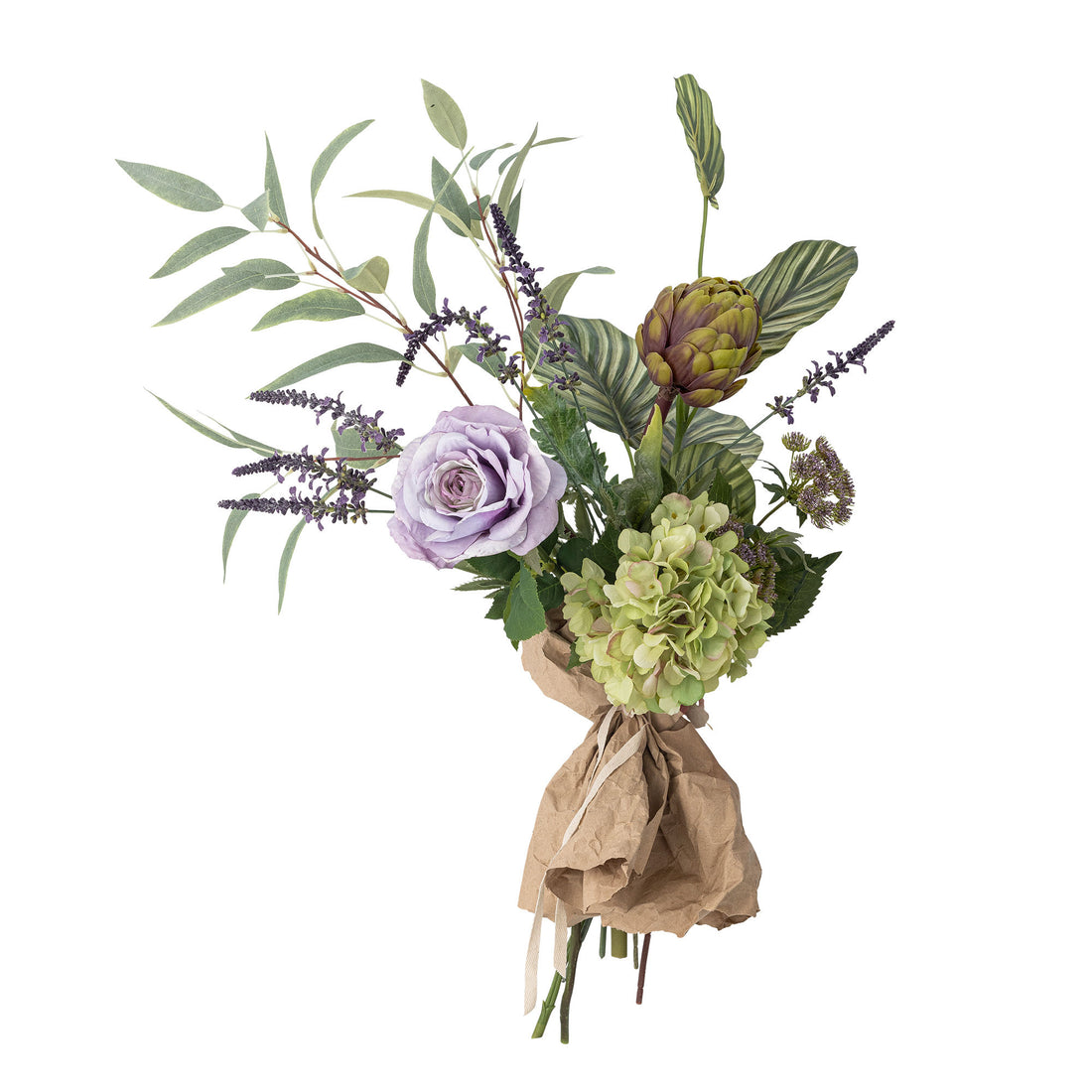 Bloomingville Whisper Bouquet, lila, künstliche Blumen