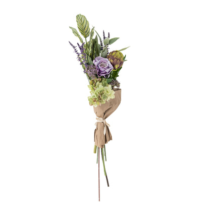 Bloomingville Whisper Bouquet, lila, künstliche Blumen