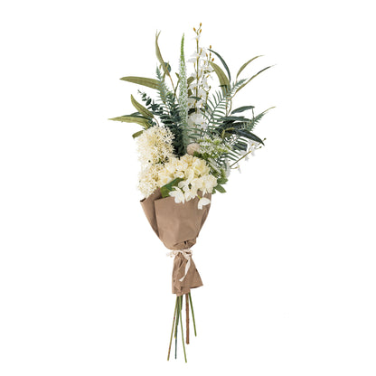 Bloomingville Symphonie Bouquet, weiße, künstliche Blumen