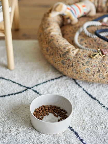 Bloomingville Buddy Bowl, weiß, Steinzeug