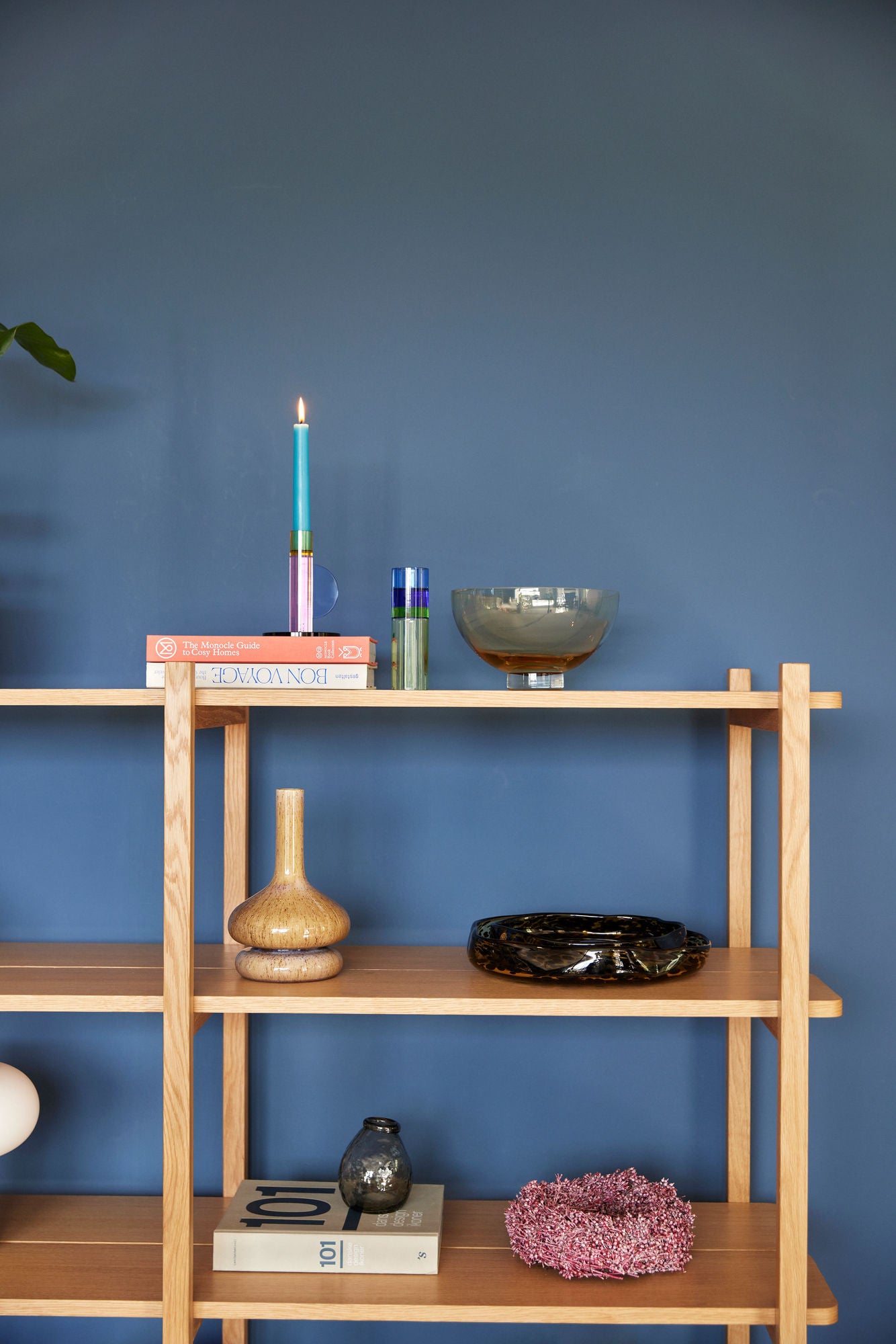 Hübsch -Leo -Schalen braun (2) Set (2)