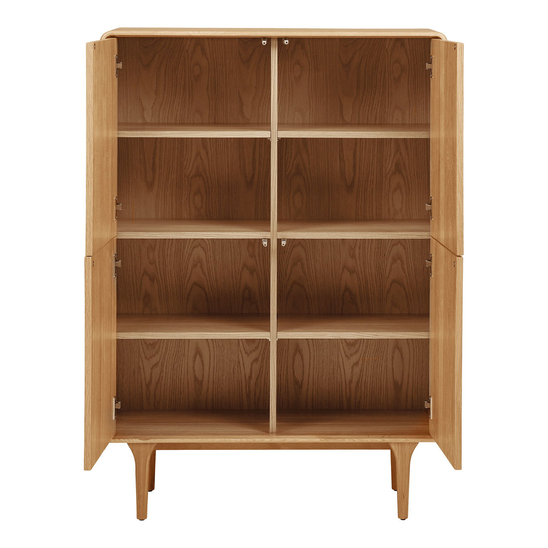 Darwin Cabinet - Schrank, Eiche 100x40x140 cm