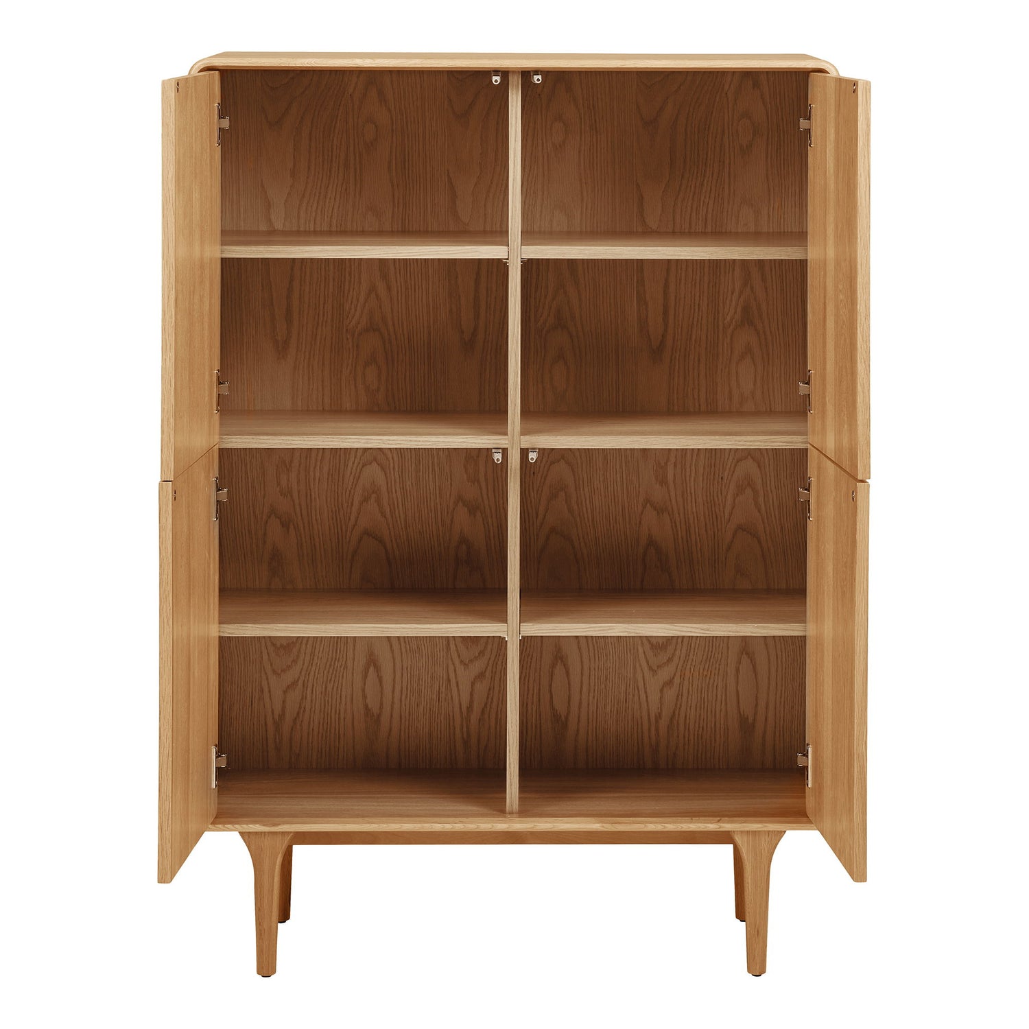 Darwin Cabinet - Schrank, Eiche 100x40x140 cm
