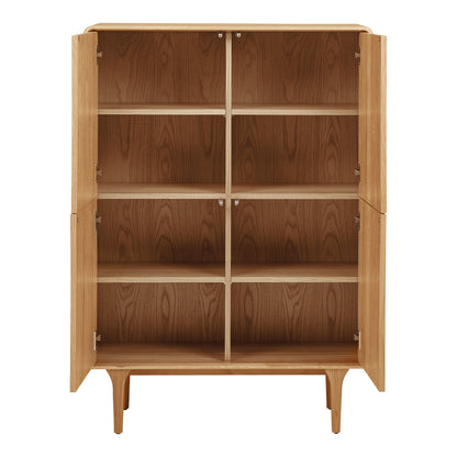 Darwin Cabinet - Schrank, Eiche 100x40x140 cm