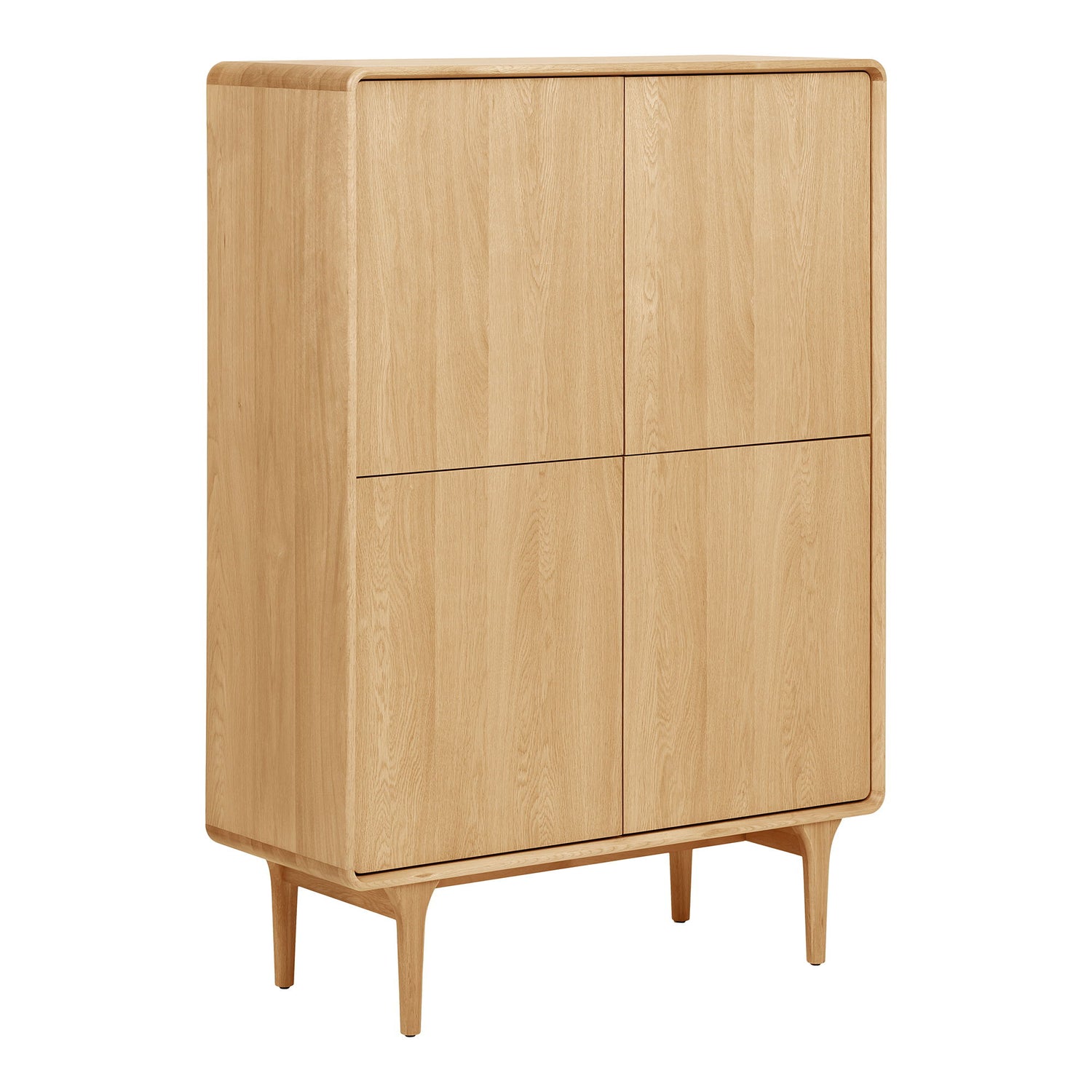 Darwin Cabinet - Schrank, Eiche 100x40x140 cm