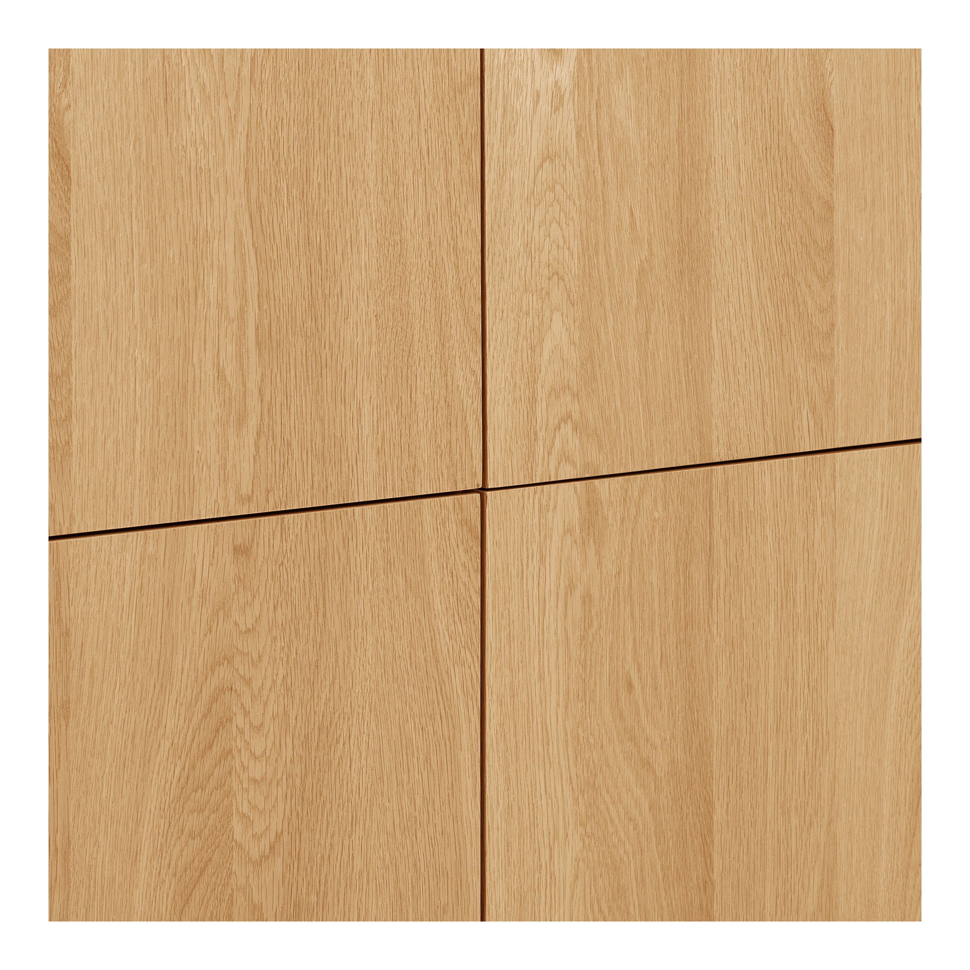 Darwin Cabinet - Schrank, Eiche 100x40x140 cm