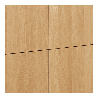 Darwin Cabinet - Schrank, Eiche 100x40x140 cm