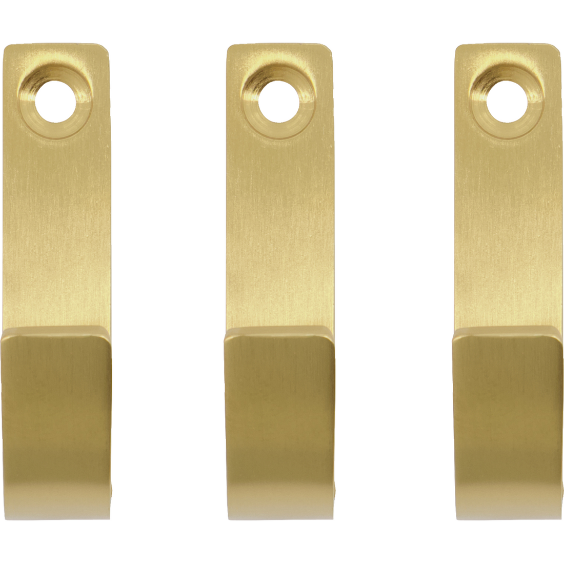 Haken, mthapsus, gebürstetes Messing Finish