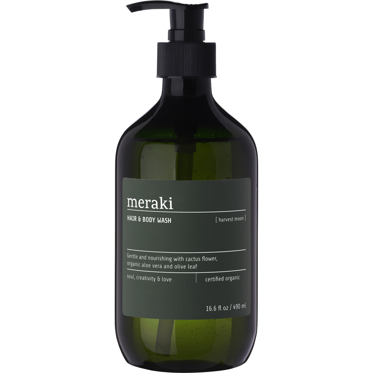Haare &amp; Körperwäsche, Erntemond, grün