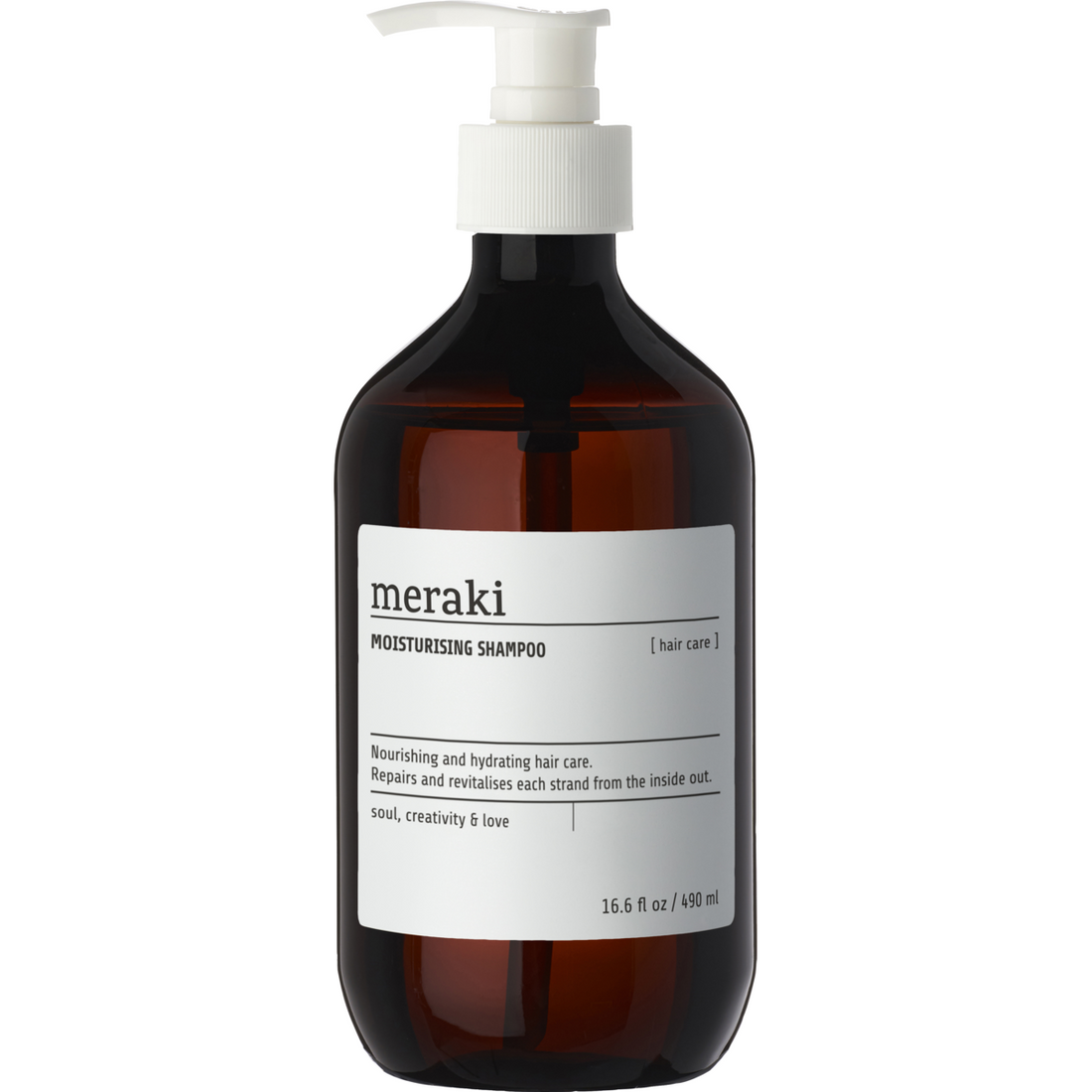 Feuchtigkeitsspendendes Shampoo, braun