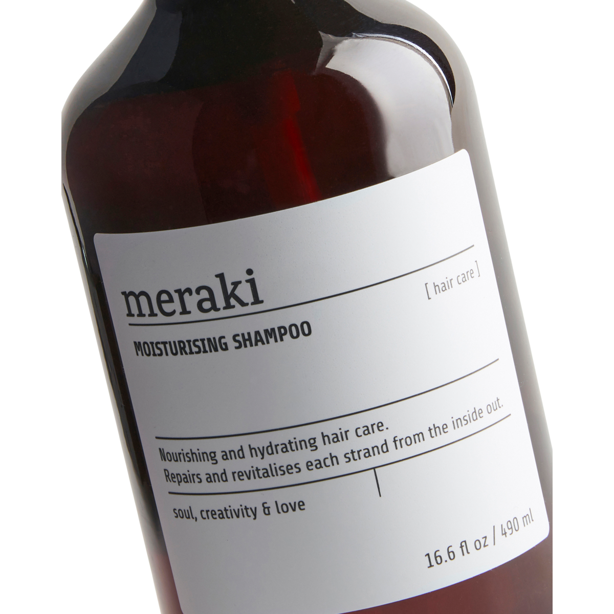 Feuchtigkeitsspendendes Shampoo, braun